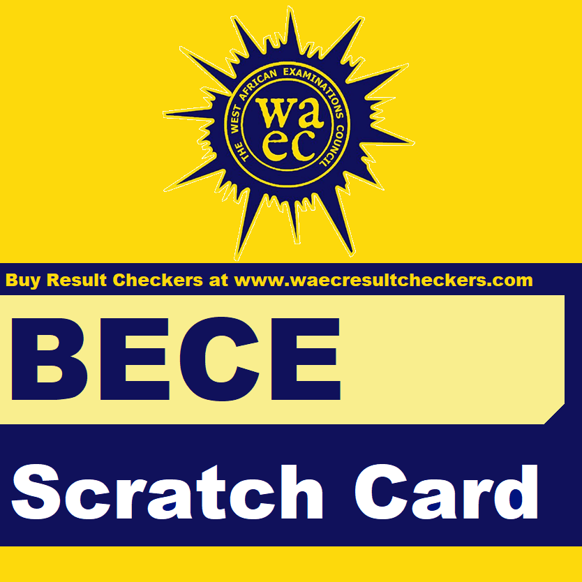 BECE Results Checker Scratch Card